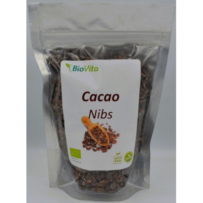 Cacao nibs raw 150 γρ. ΒΙΟ