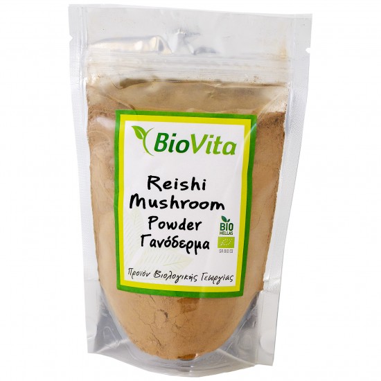 Reishi mushroom powder (γανόδερμα) 100 γρ. ΒΙΟ Reishi mushroom powder (γανόδερμα) 100 γρ. ΒΙΟ