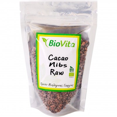 Cacao nibs raw 150 γρ. ΒΙΟ